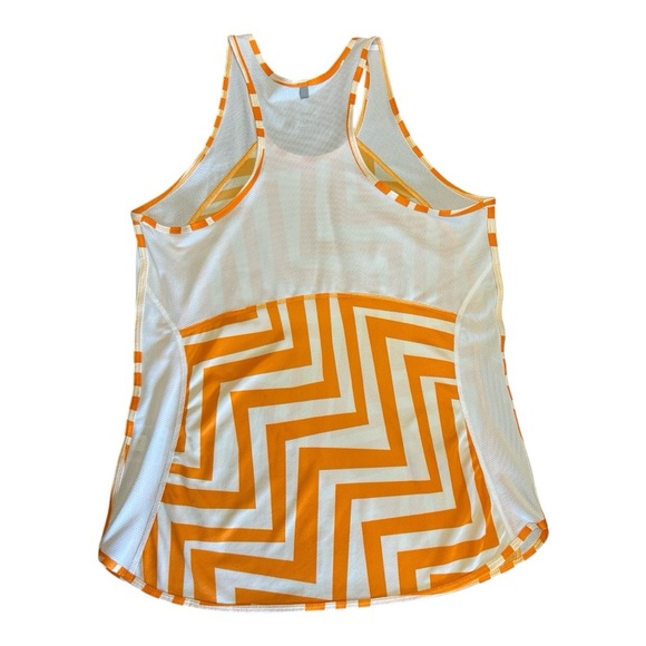 Nike Orange and White Dri-Fit Tank Top - Picture 4 of 10